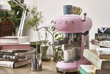 Pink Coffee Maker