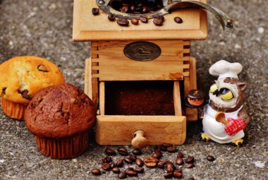 antique coffee grinder