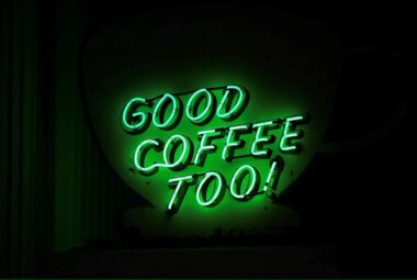 coffee bar sign