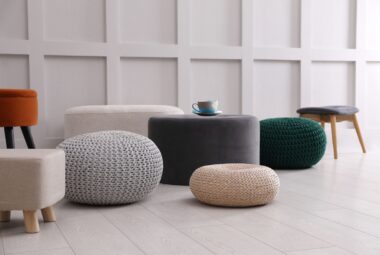 coffee table storage ottoman