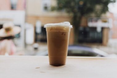 iced coffee cup