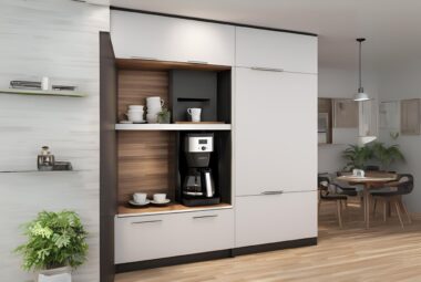 built in coffee maker