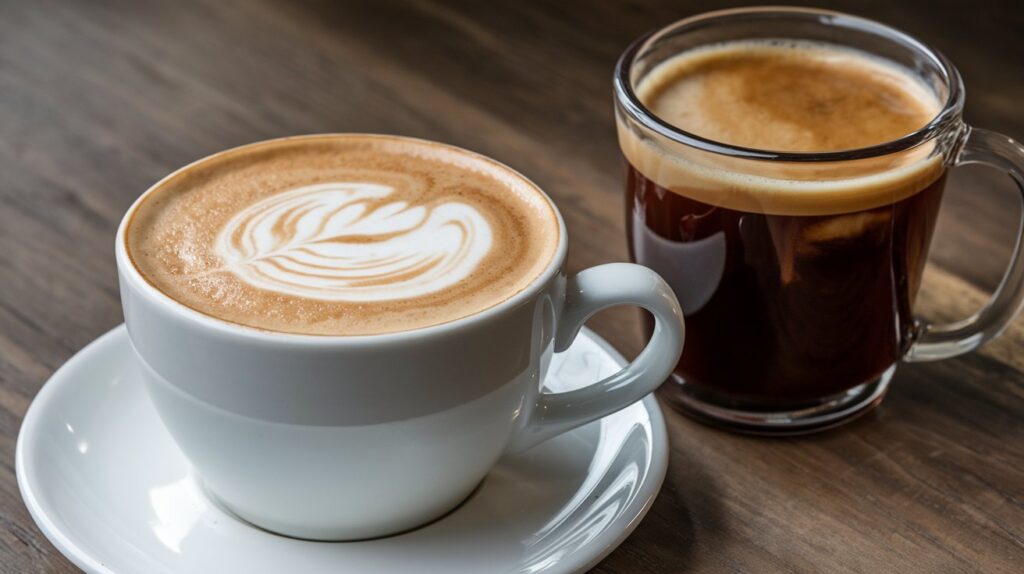 latte vs coffee
