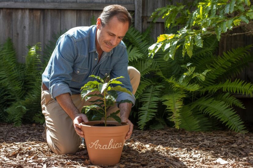 arabica coffee plants