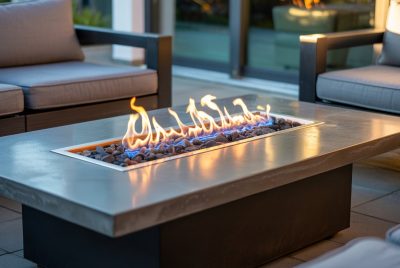 fire pit coffee table