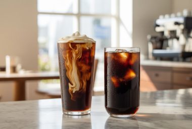 Iced coffee vs. cold brew