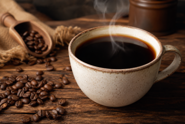 black coffee